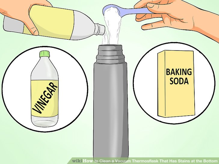 How to clean a thermos bottle